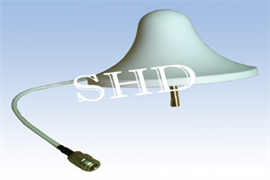 Omni-directional antenna suction a top