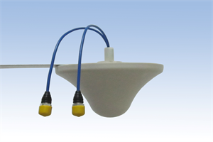 Omni-directional antenna suction a top